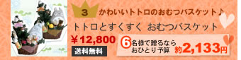 トトロとすくすく おむつバスケット