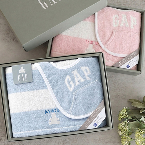 『GAP』ボーダーベア ベビータオルギフト
