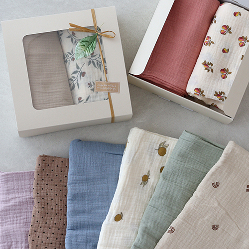 モスリンコットンガーゼ 2枚入り