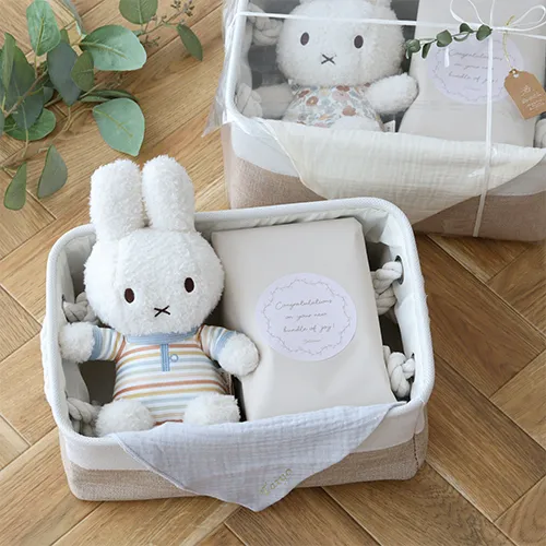 miffy x Little Dutch ナチュラルおむつストッカー