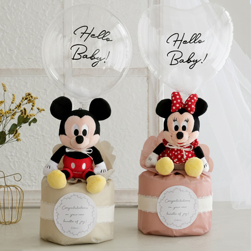 PoppinPartyおむつケーキ