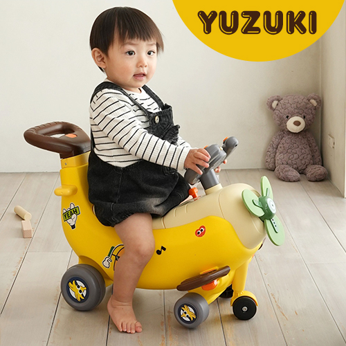 【ベビーウォーカー】オラトイズ（Hola Toys） 回るプロペラ！バナナひこうき
