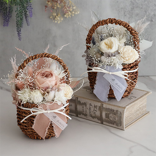 プリザーブドフラワー ローズ・ココットジ