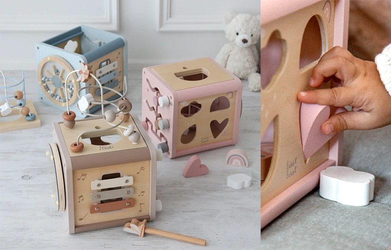 labellabel(レーベルレーベル)アクティビティキューブ お名前入り