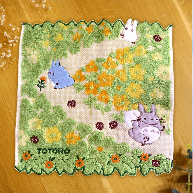 トトロのミニタオル