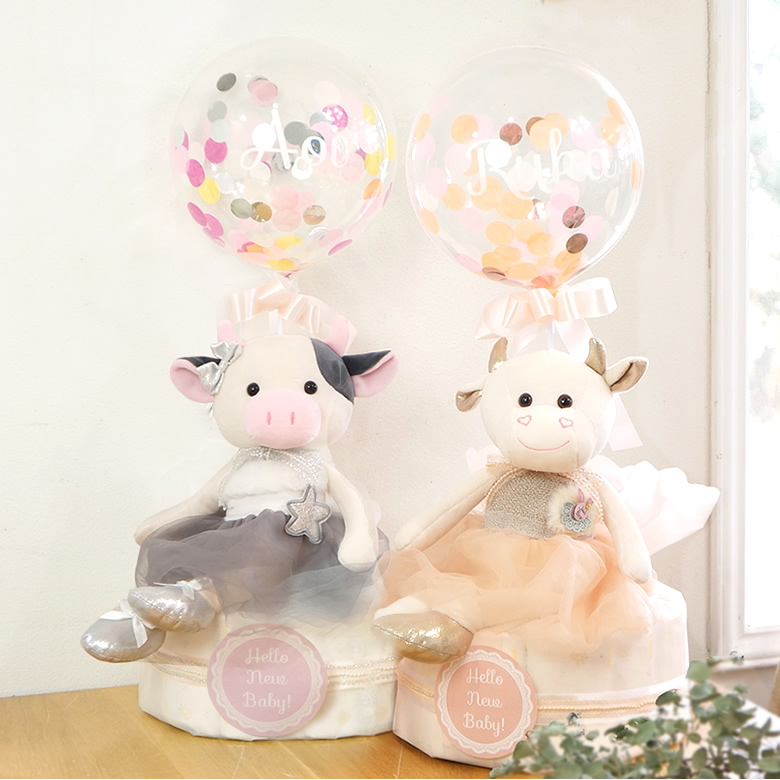 選べる2タイプ Black and white CowとGold Cowの2タイプ