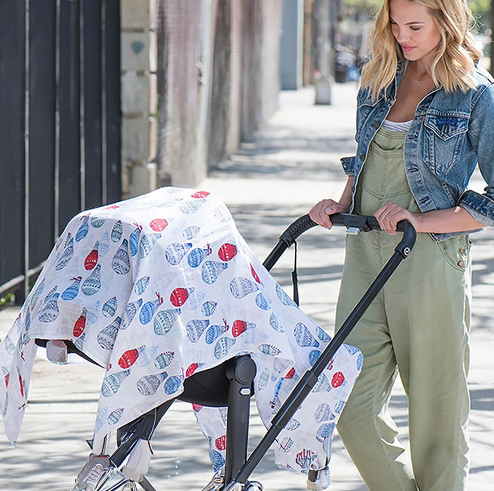 おくるみからおでかけまで多用途に