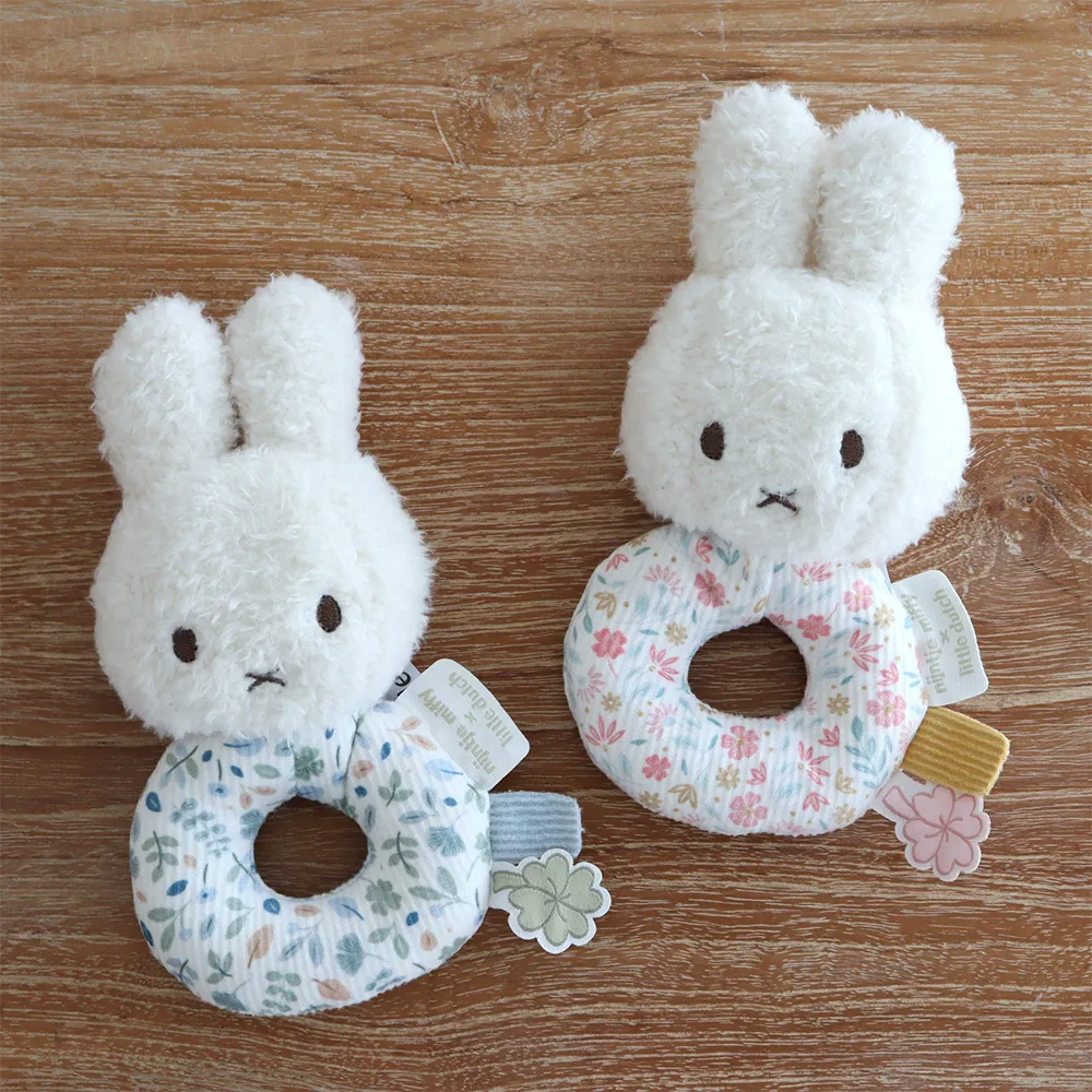 出産祝い】miffy x Little Dutch ナチュラルタオルおむつケーキ