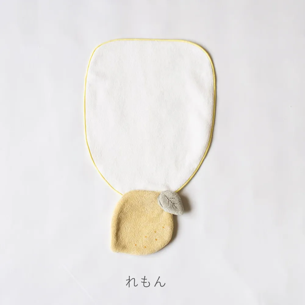 mocmof 汗取りタオル フルーツ カラー　れもん