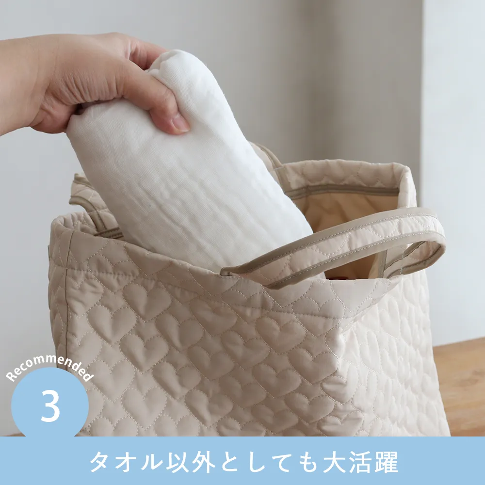 【出産祝い おくるみ】ガーゼおくるみ フード付きバスタオル Point.3 タオル以外としても大活躍
