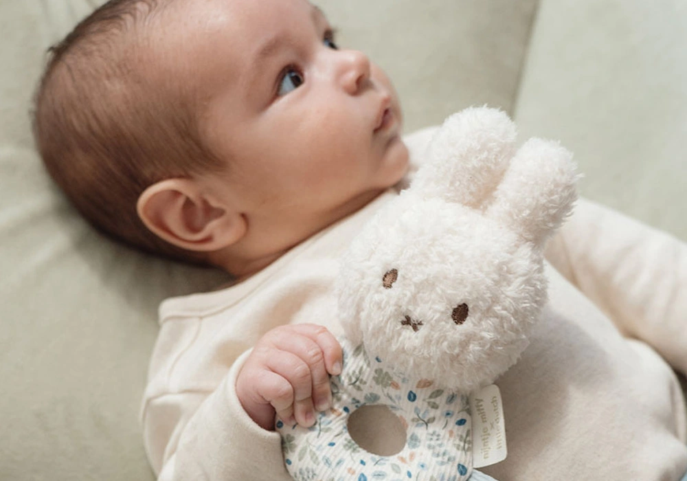 miffy×Little Dutchのやわらかベビーラトル