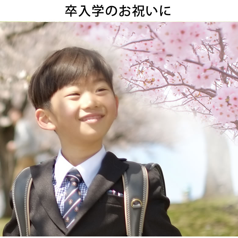 お祝いに華を添える