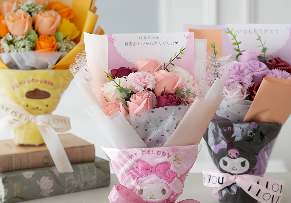 美しさ×香りが魅力のソープフラワー