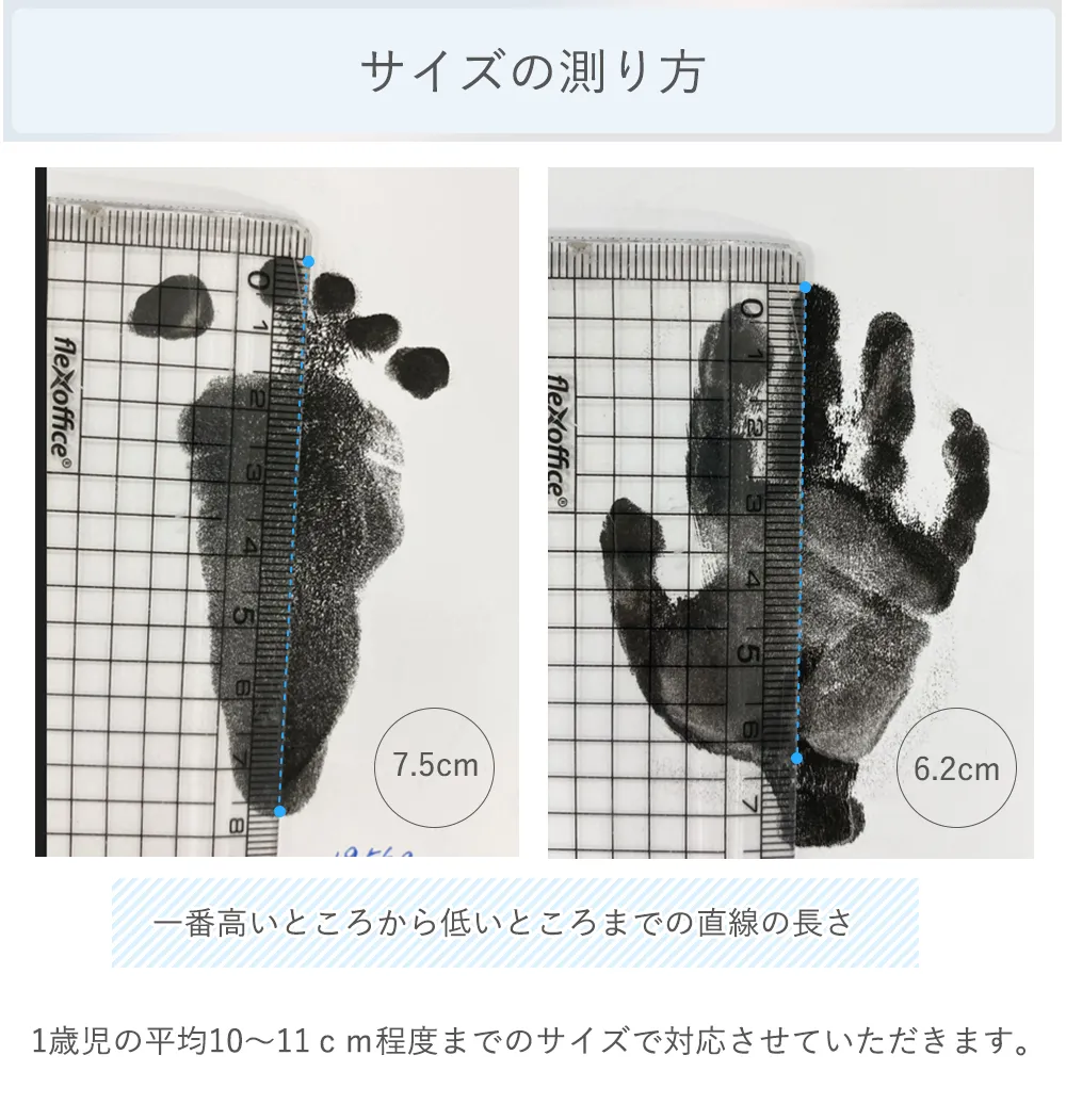 サイズの測り方