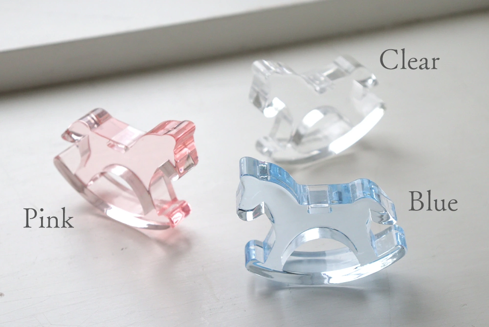 木馬ラトル カラー