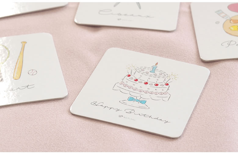 ママも赤ちゃんも安心の選び取りカード