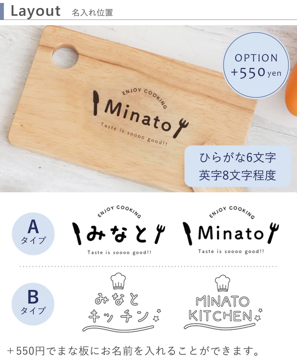 名入れ位置