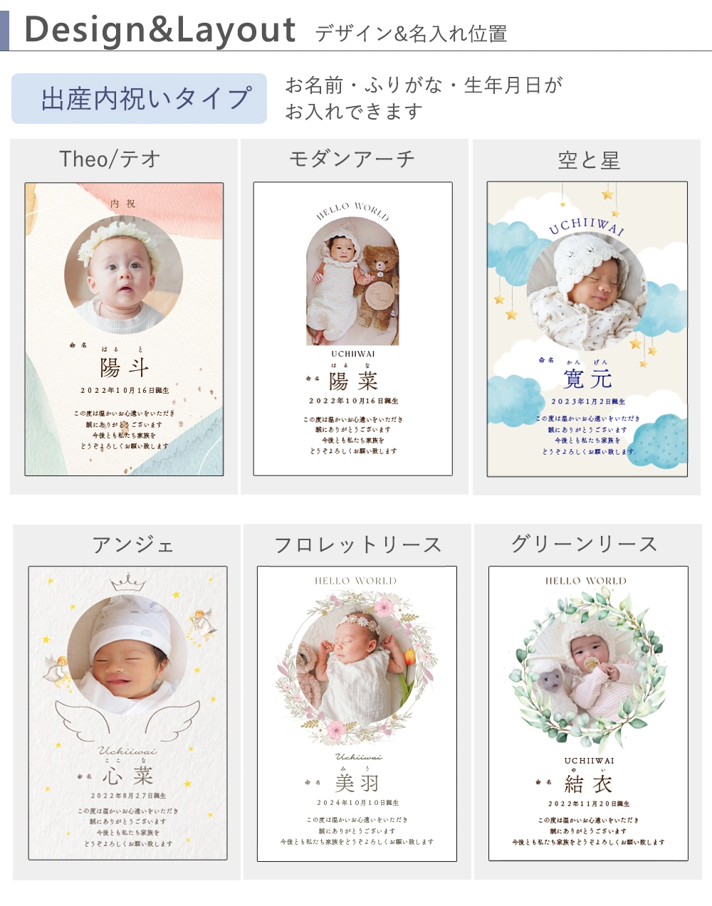 【出産内祝い アイスコーヒー】選べるコーヒーギフトセット（写真・お名前入り） 出産内祝いデザイン