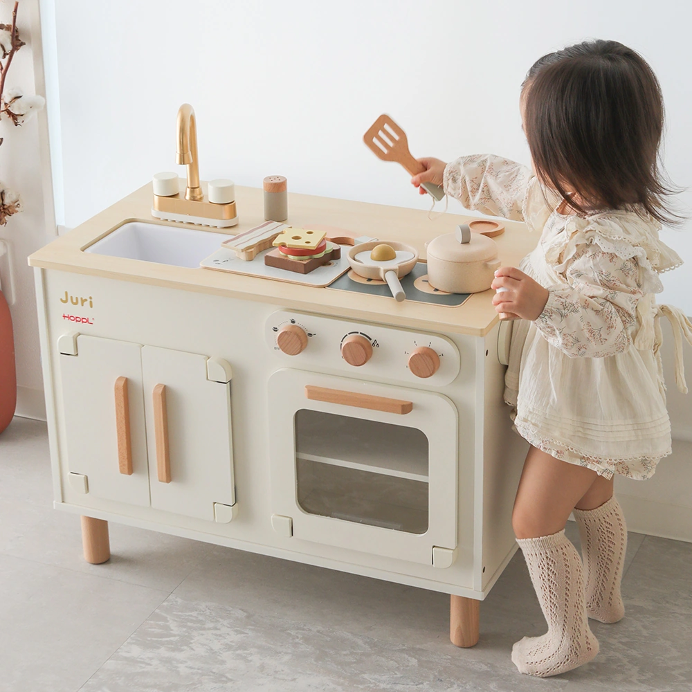 【知育玩具　2歳誕生日】ホップル（HOPPL） 変化するままごとキッチン