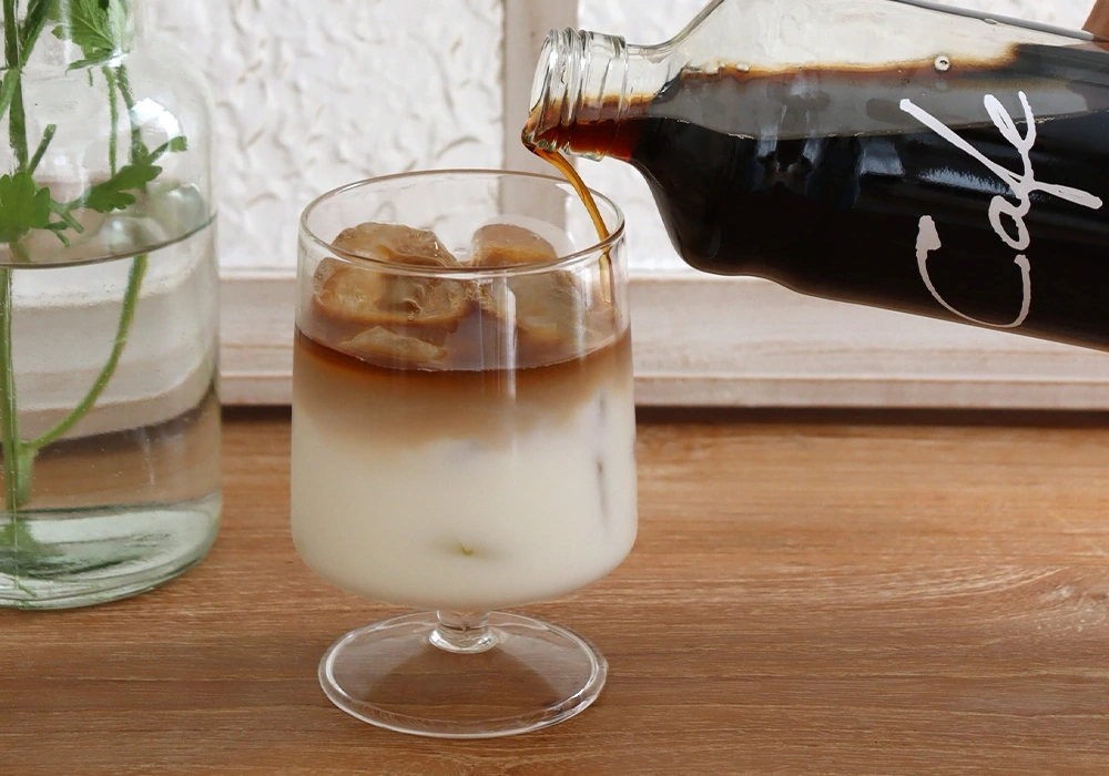 華やかな香りを楽しめるカフェオレベース