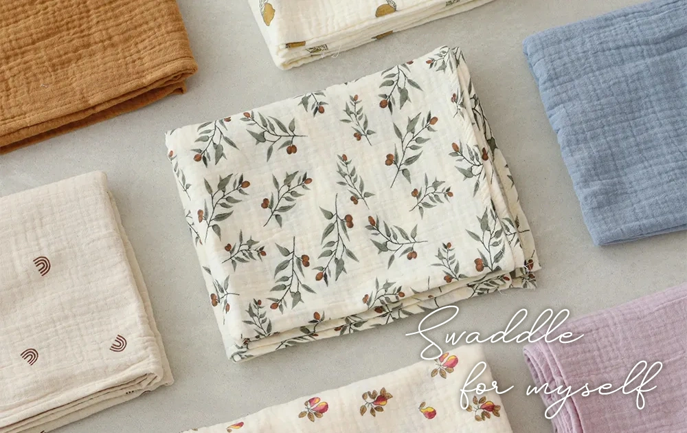 出産準備にも！ママと赤ちゃんにやさしいおくるみ